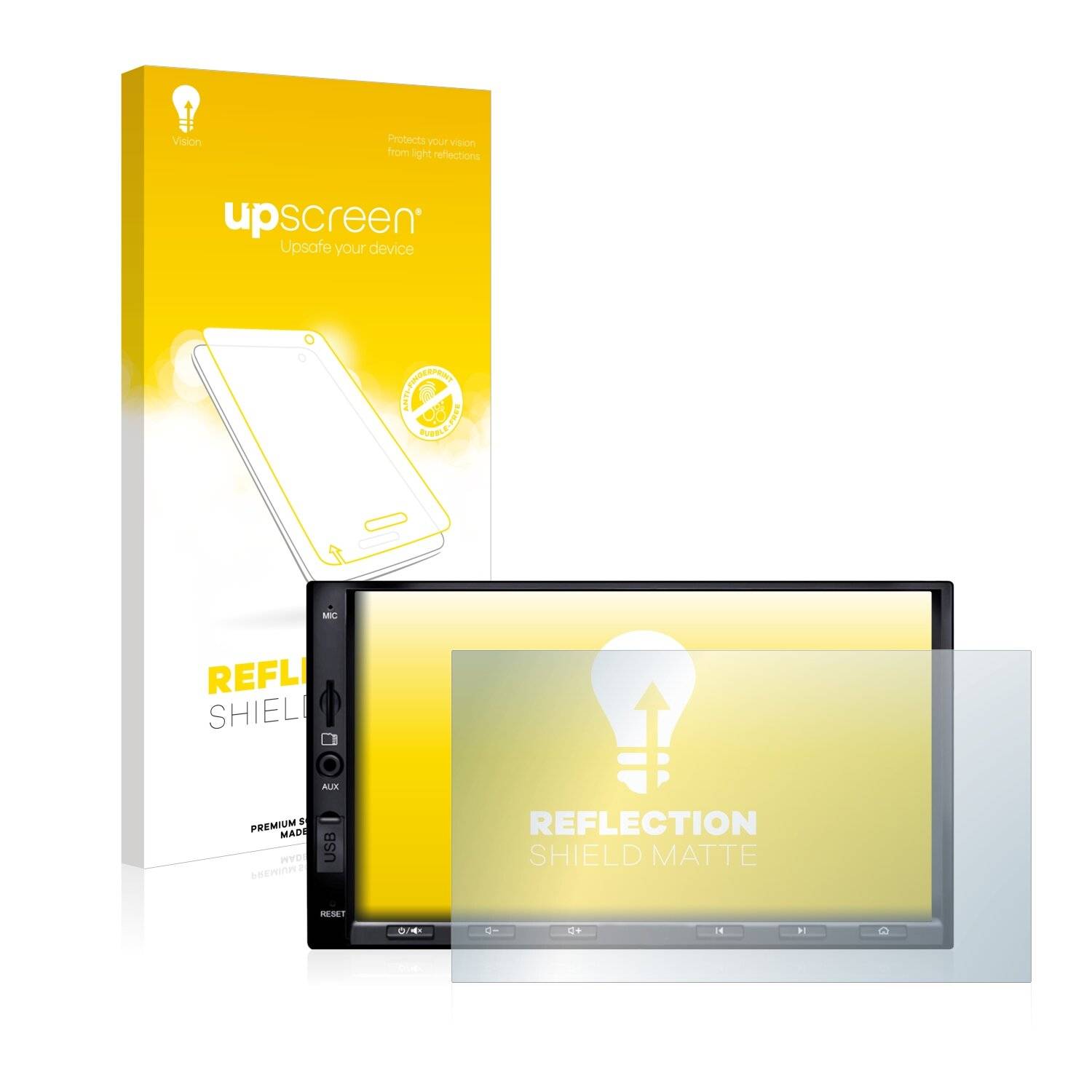 upscreen Reflection Shield Matte Premium Displayschutzfolie für Atoto S8 Pro (Gen