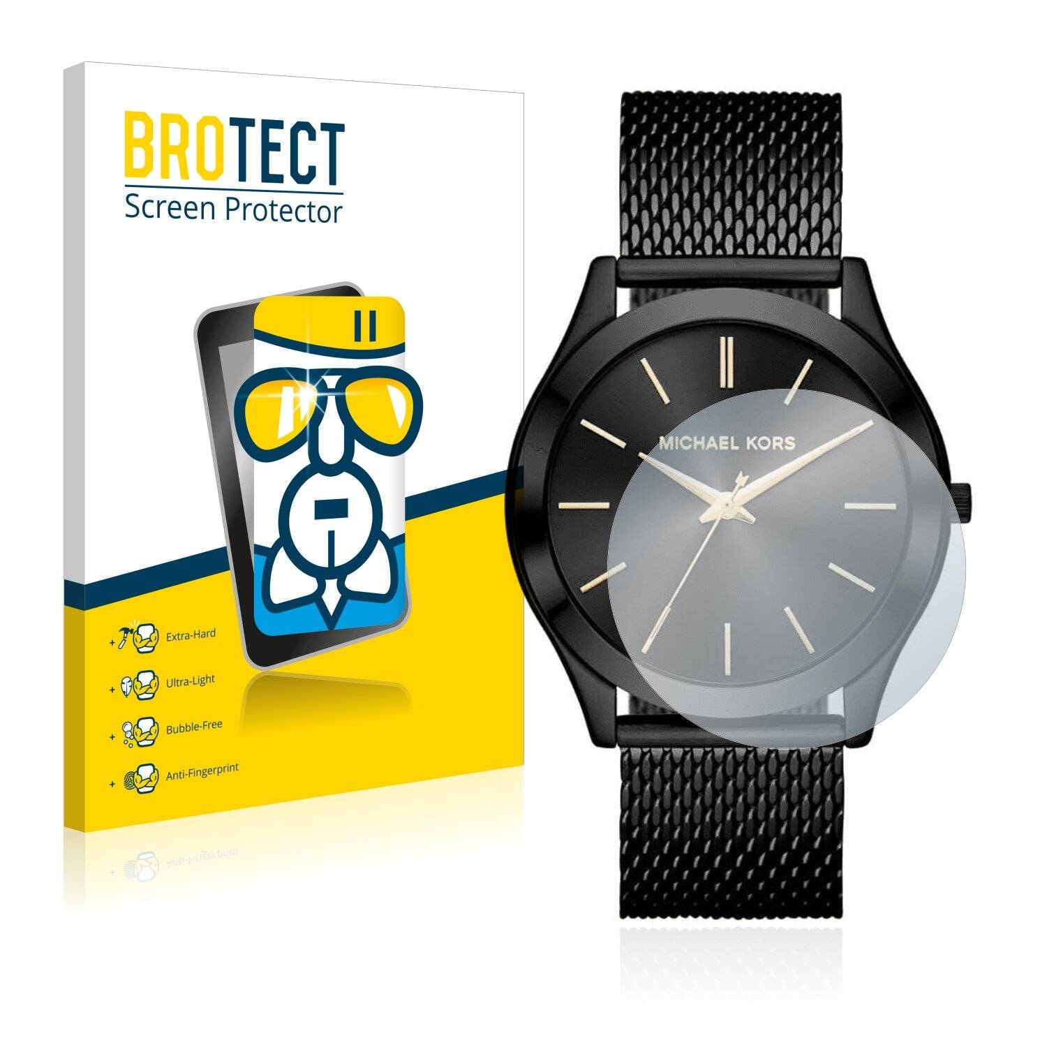 BROTECT AirGlass Schutzglas Folie für Michael Kors Slim Runway