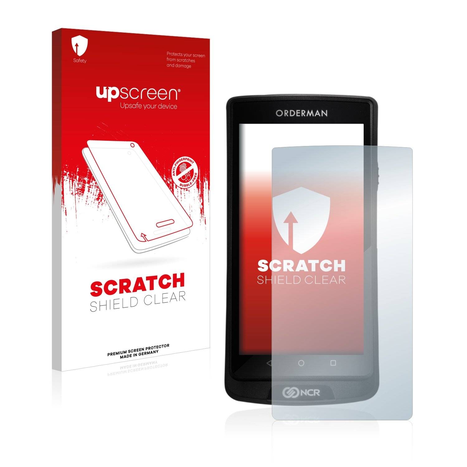 upscreen Scratch Shield Clear Premium Displayschutzfolie für Orderman