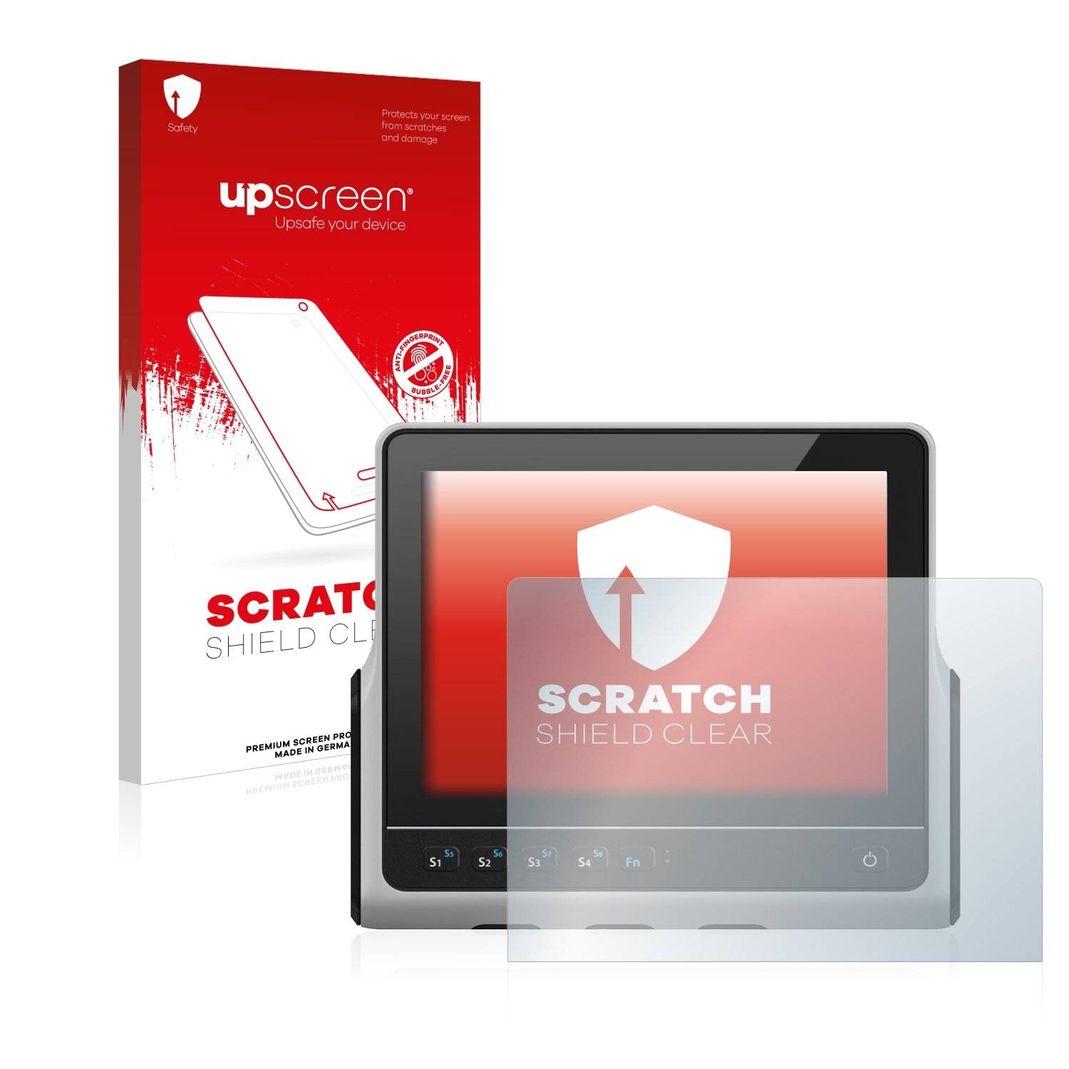 upscreen Scratch Shield Clear Premium Displayschutzfolie für Ico ADS VMT9015