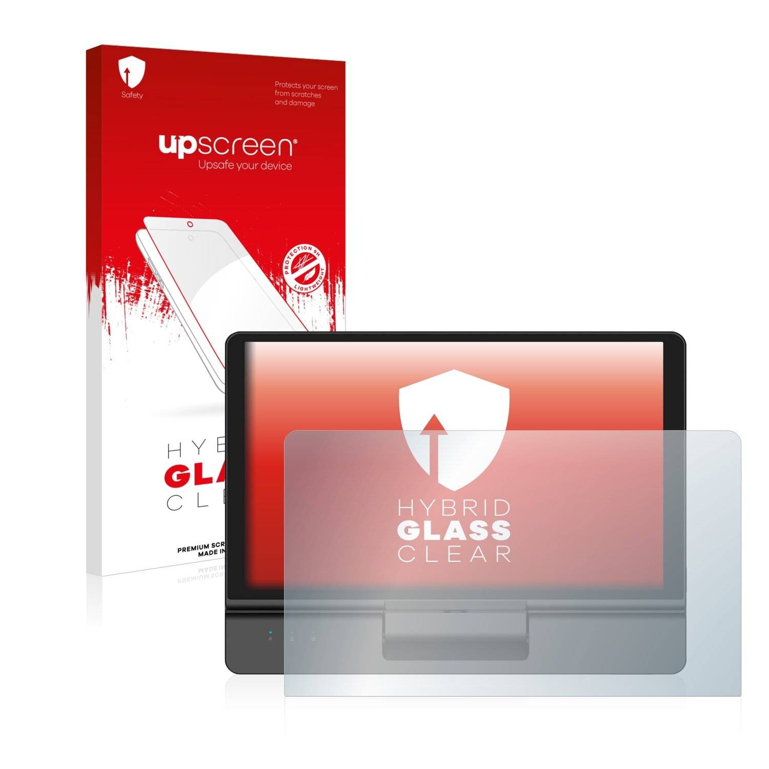 upscreen Hybrid Glass Clear Premium Schutzglas Folie für One Netbook A1
