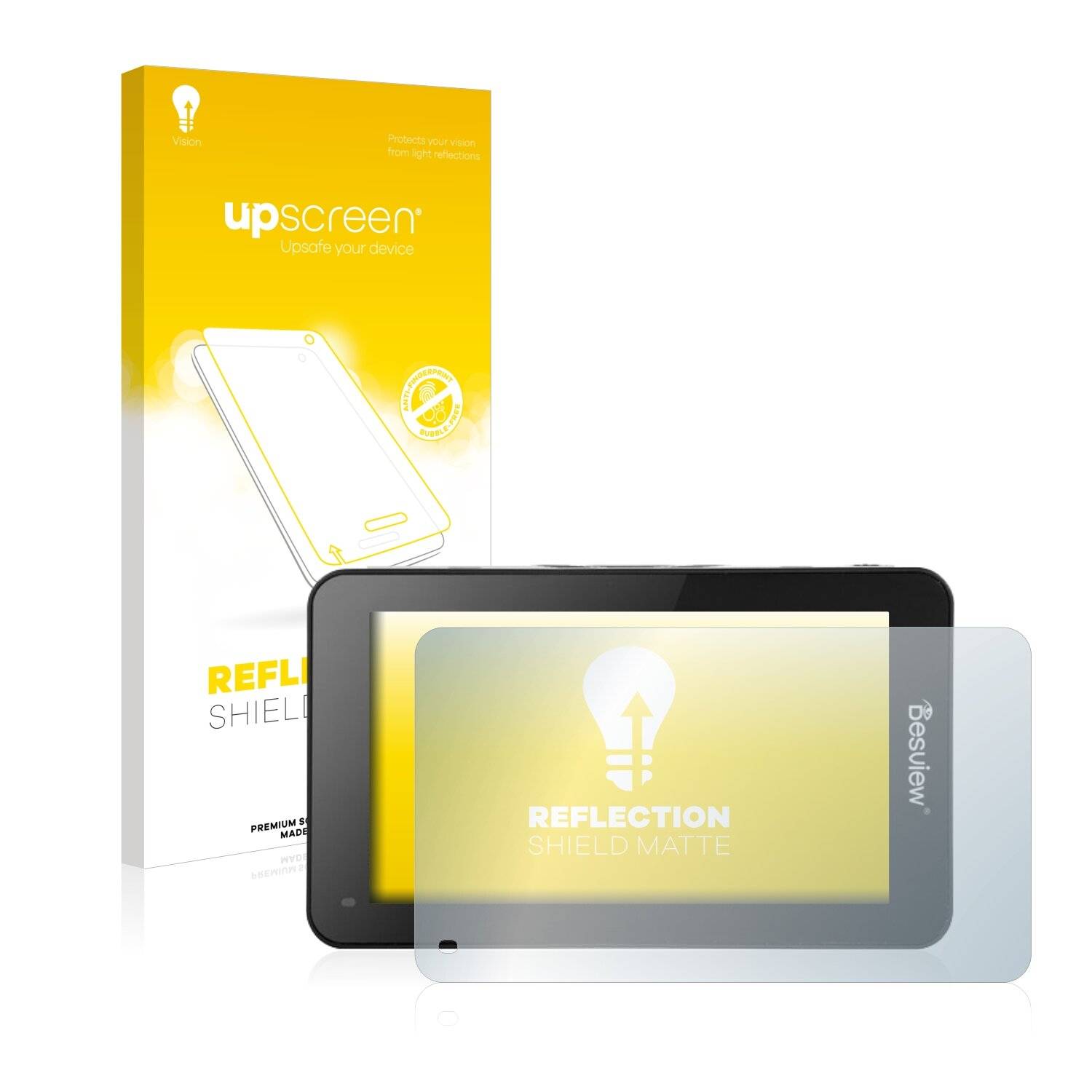 upscreen Reflection Shield Matte Premium Displayschutzfolie für Desview R6 UHB