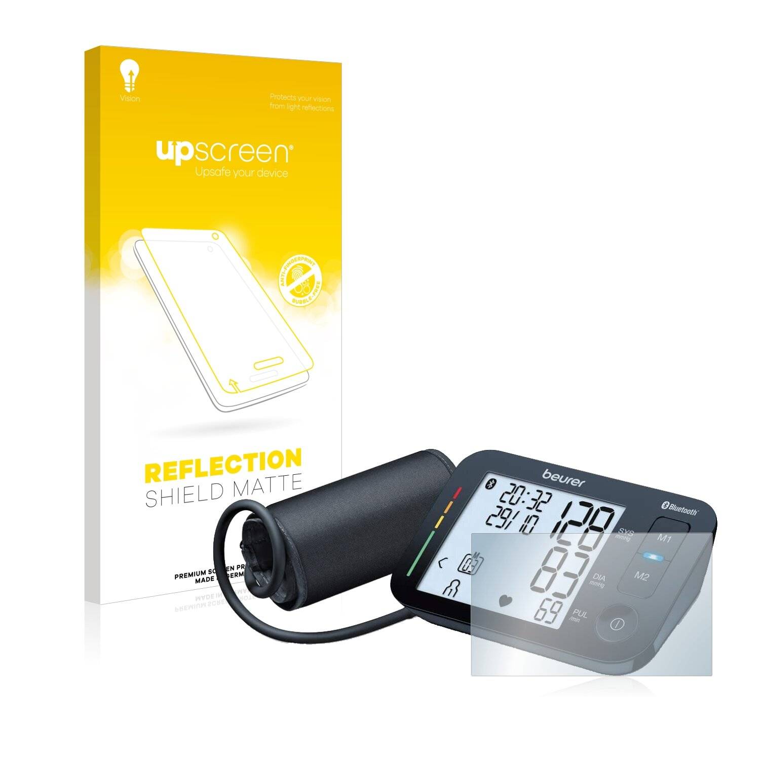 upscreen Reflection Shield Matte Premium Displayschutzfolie für Beurer BM