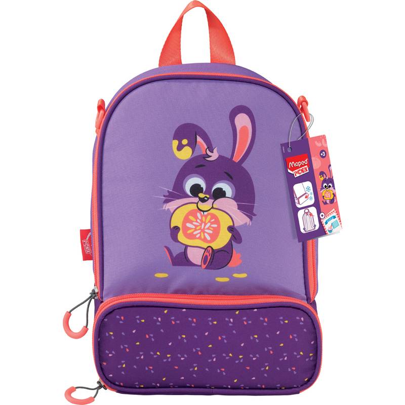 Maped PICNIK Kinderrucksack HASE, lila