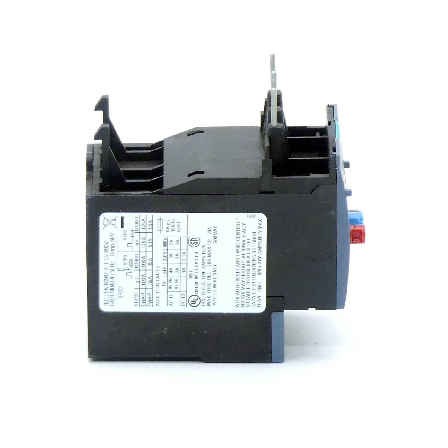 Siemens Überlastrelais (3RU2126-4BB0)