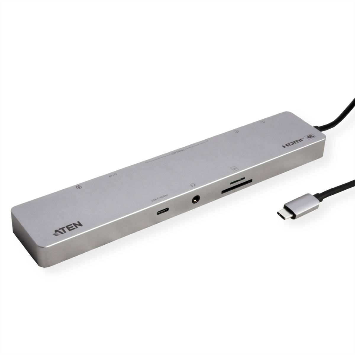 ATEN UH3240 USB-C Dock 4K Dual Display mit Power Passthrough