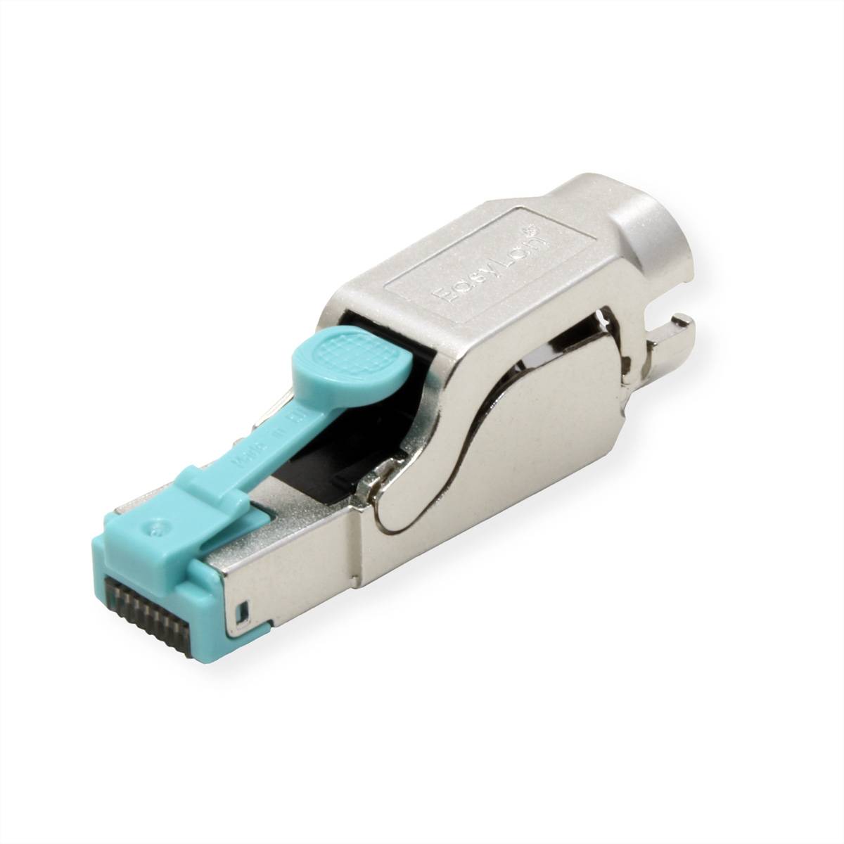 EasyLan fixLink Connector RJ45, Cat.6A (ISO/IEC) Silber