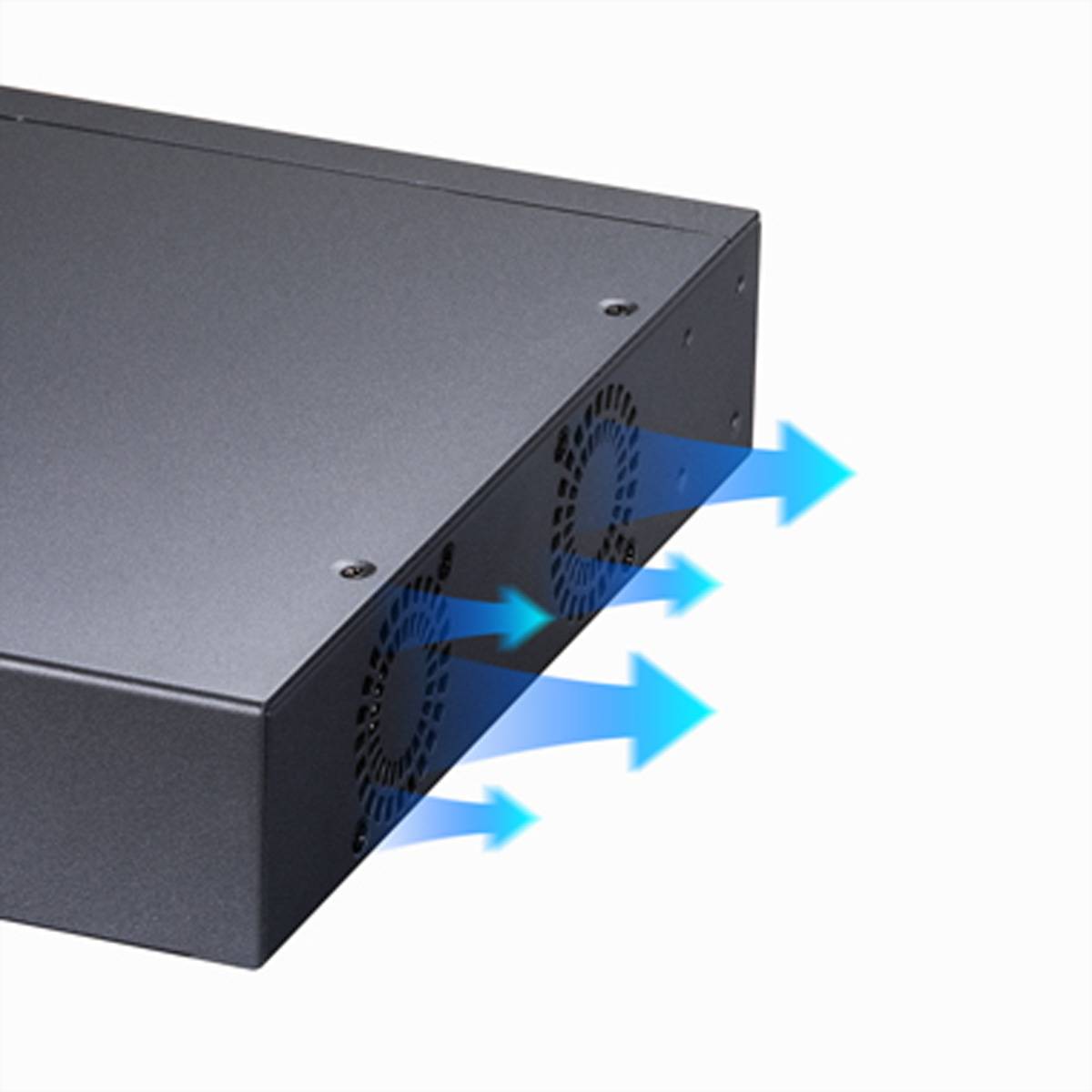 CUDY GS1020PS2 16-Port Gigabit PoE+ Switch 2 Gigabit SFP Ports 200W