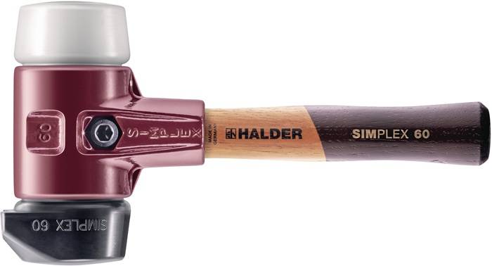 Schonhammer SIMPLEX L.280mm Kopf-D.60mm HO Stiel:ext.kurz HALDER