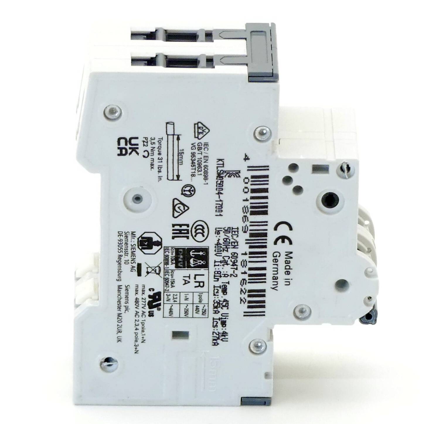 Siemens Leitungsschutzschalter (5SY4206-7)