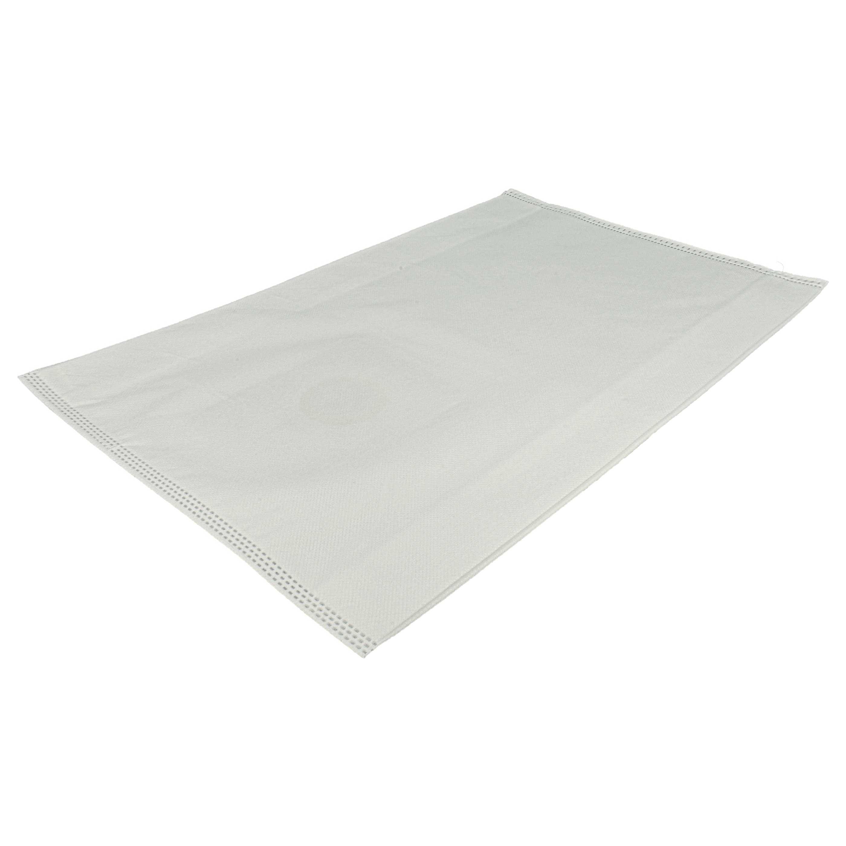 vhbw 20x Staubbeutel kompatibel mit Fakir/Nilco 32 88 810, GS 1600, 32 70 805 Staubsauger - Mikrovlies, 20 l Füllvolumen, 47cm x 30cm Weiß