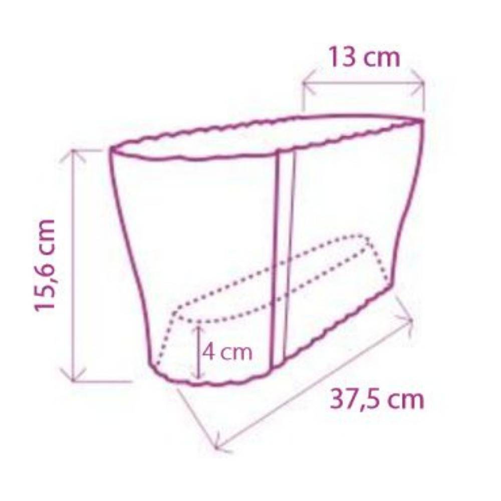 Orchideentopf TRIOLA weiß