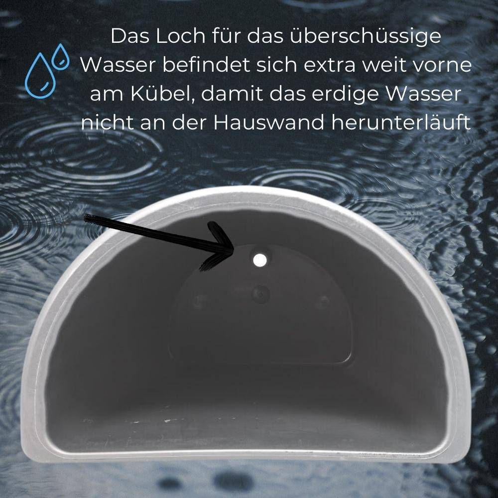 Blumentopf Wandtopf Terracotta