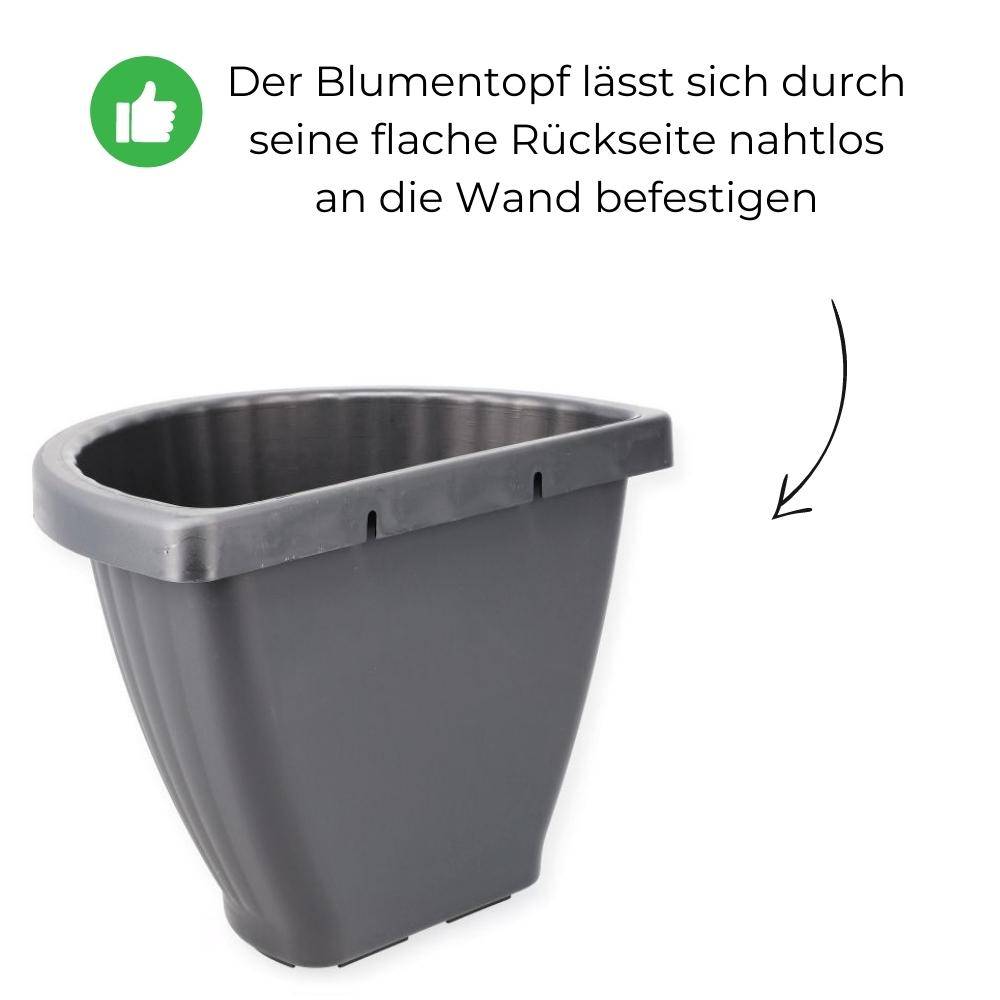 Blumentopf Wandtopf Terracotta