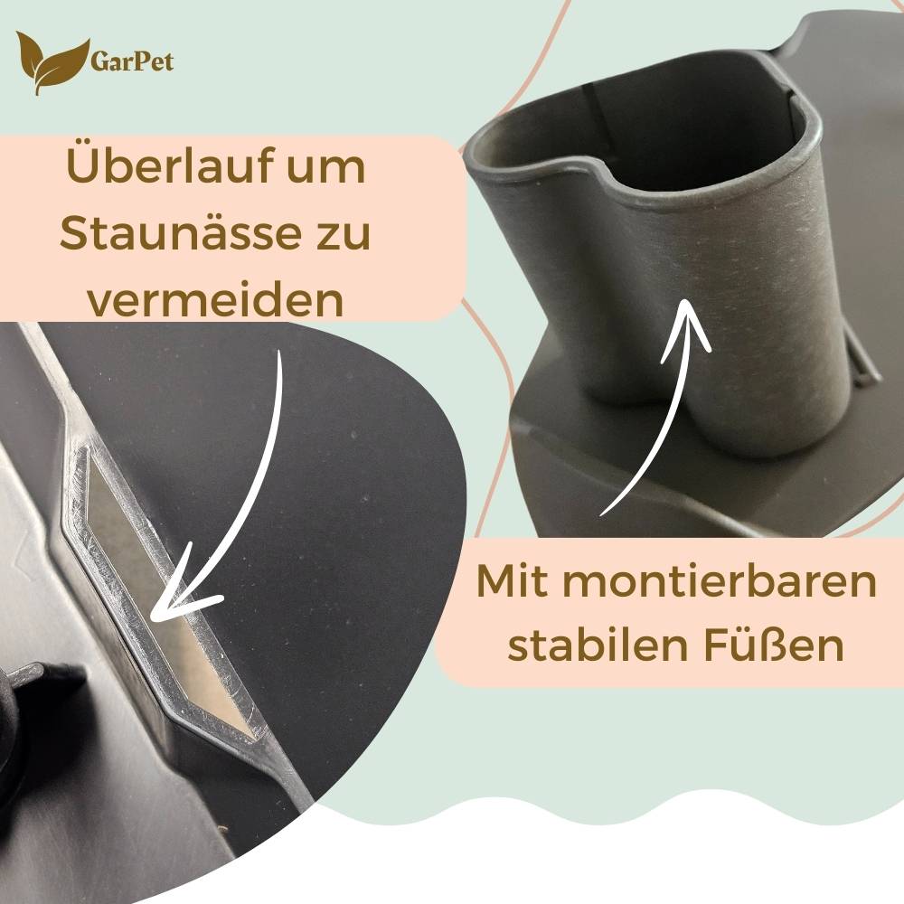 Blumentopf groß draußen Erdbeertopf Pflanzturm Blumentopf hoch Pflanzsäule Kräutertopf Balkon Pflanzkübel Kräuterturm Pflanztopf Outdoor Säulen