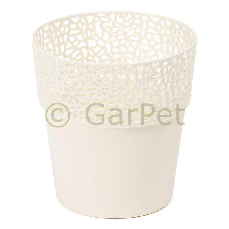 Übertopf Rosa cream 130