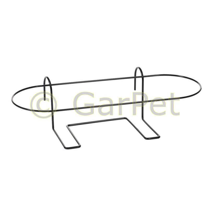 Übertopf Rosa anthrazit 500 Balkon m. Halter