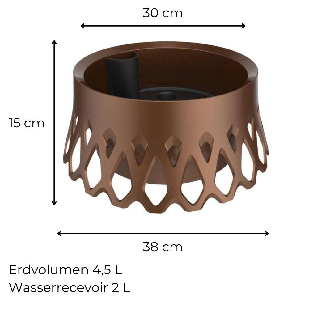Grabschale Roseta bronze Ø 30