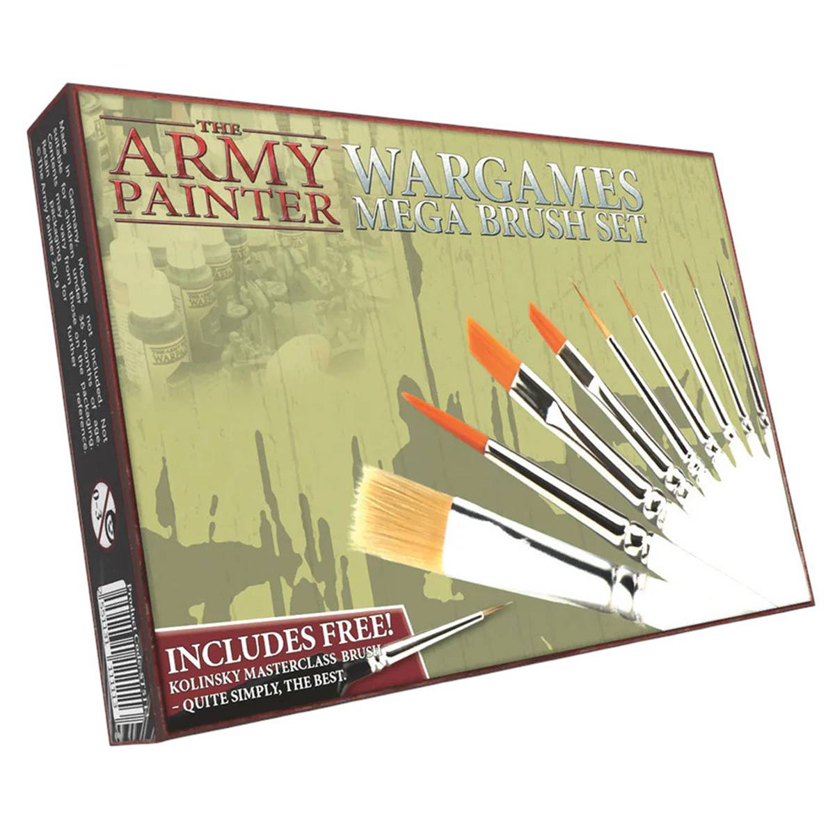 The Army Painter Mega Brush Set - Pinselset
