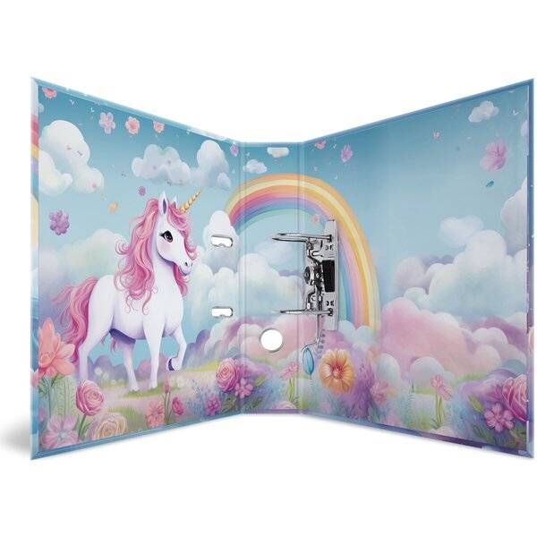 Motiv-Ordner A4 Happy Unicorns