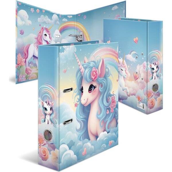 Motiv-Ordner A4 Happy Unicorns