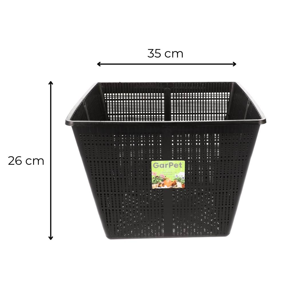 Wasserpflanzenkorb Teichpflanzkorb Teichkorb Teich Pflanzenkorb 35x35 cm