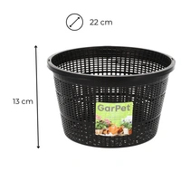 Wasserpflanzenkorb Teichpflanzkorb Teichkorb Teich Pflanzenkorb rund 22 cm Wasserpflanzenkorb Teichpflanzkorb Teichkorb Teich Pflanzenkorb rund 22 cm