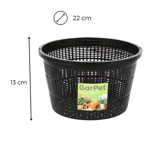 Wasserpflanzenkorb Teichpflanzkorb Teichkorb Teich Pflanzenkorb rund 22 cm Wasserpflanzenkorb Teichpflanzkorb Teichkorb Teich Pflanzenkorb rund 22 cm