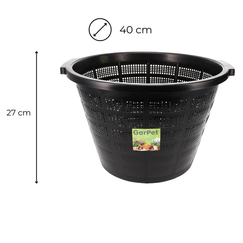 Wasserpflanzenkorb Teichpflanzkorb Teichkorb Teich Pflanzenkorb rund 40cm