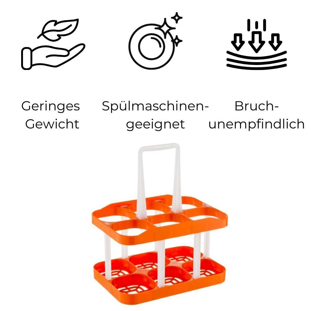 Flaschentasche Flaschenträger 6 Flaschen Flaschenkorb 6 Flaschen Flaschensammler Flaschenaufbewahrung Flaschenkörbe & -träger Flaschen Aufbewahrung