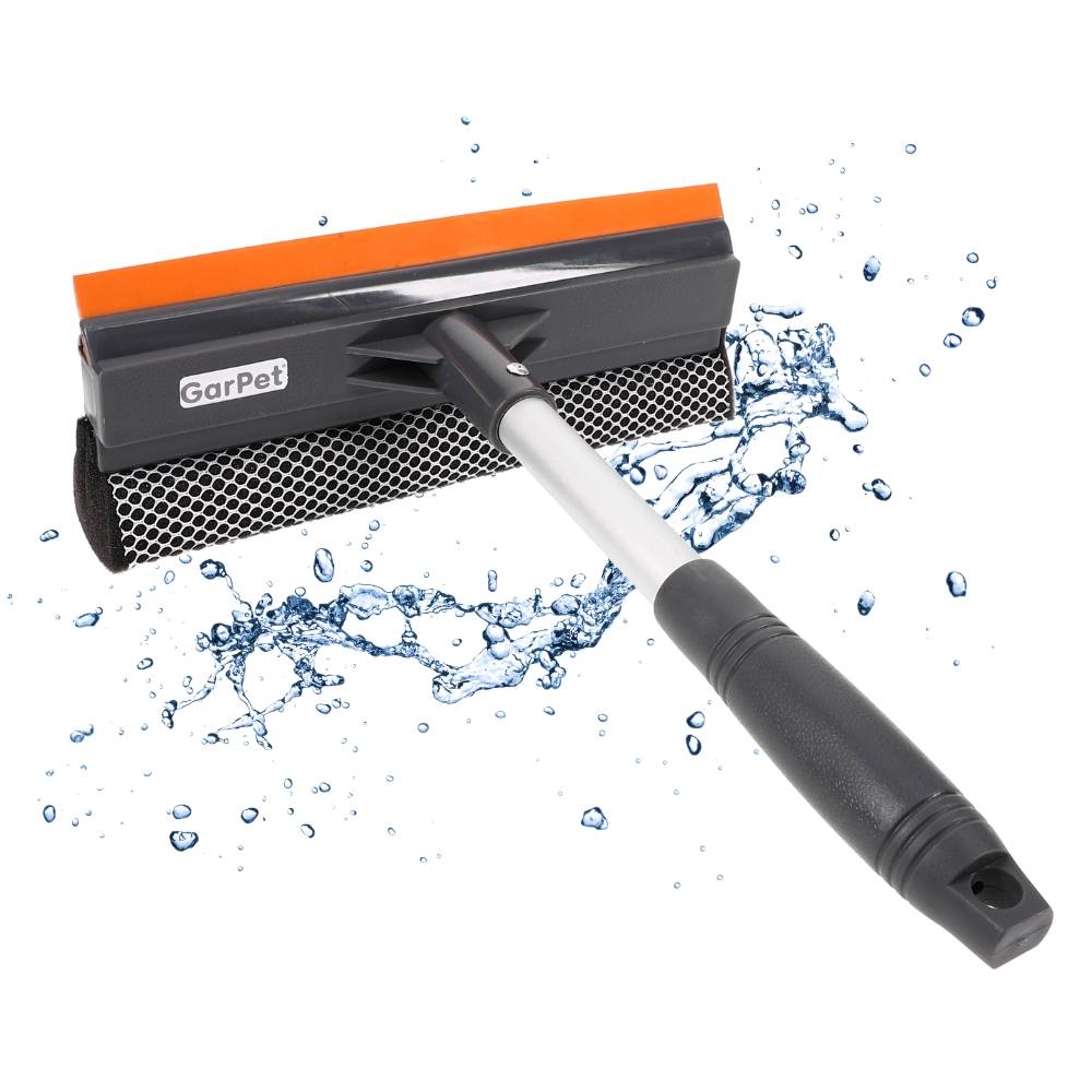 Fenster Scheiben Glas Dusch Auto Reiniger Wischer Abzieher Gummilippe Schwamm