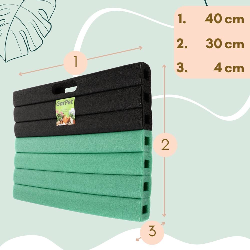 Kniekissen Kniematte Garten Schutz Kissen Matte Sitzkissen Kniepolster Mehrzweck