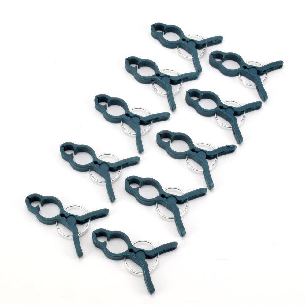 10 St. Pflanzenclips Pflanzen Krawatten Klammern Binder Rankhilfe Wuchshilfe