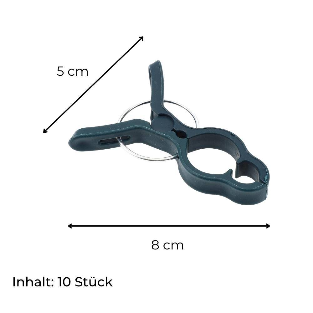 10 St. Pflanzenclips Pflanzen Krawatten Klammern Binder Rankhilfe Wuchshilfe