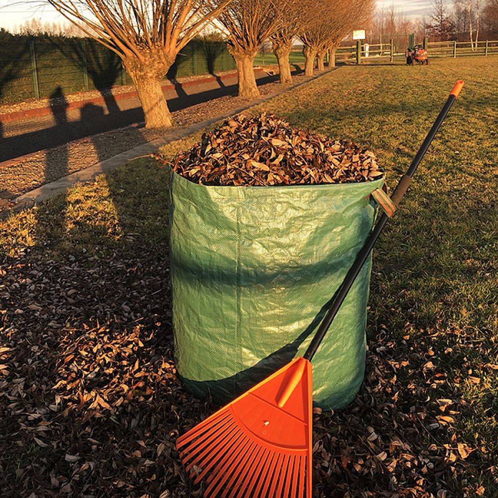 Gartensack Pop Up Gartenabfallsack Rasen Laub Sack Grünabfalleimer Garten Tasche