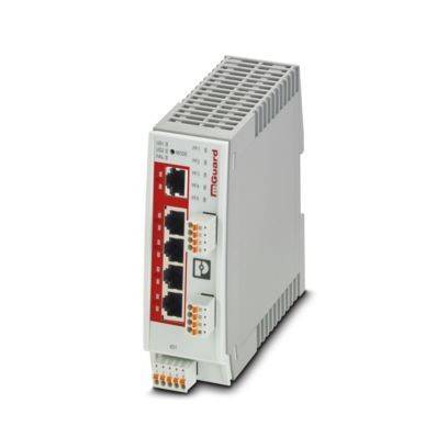 Ein grau und orange farbenes Elektroklemmenblock mit mehreren Anschlussponkten, der zum Verdrahten und für elektrische Verbindungen in Geräten verwendet wird.