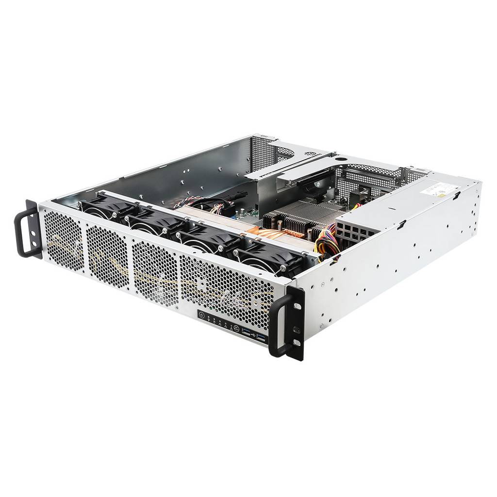 ASRock Barebone Server Single Sockel AM5 2U1G-B650/EVAC