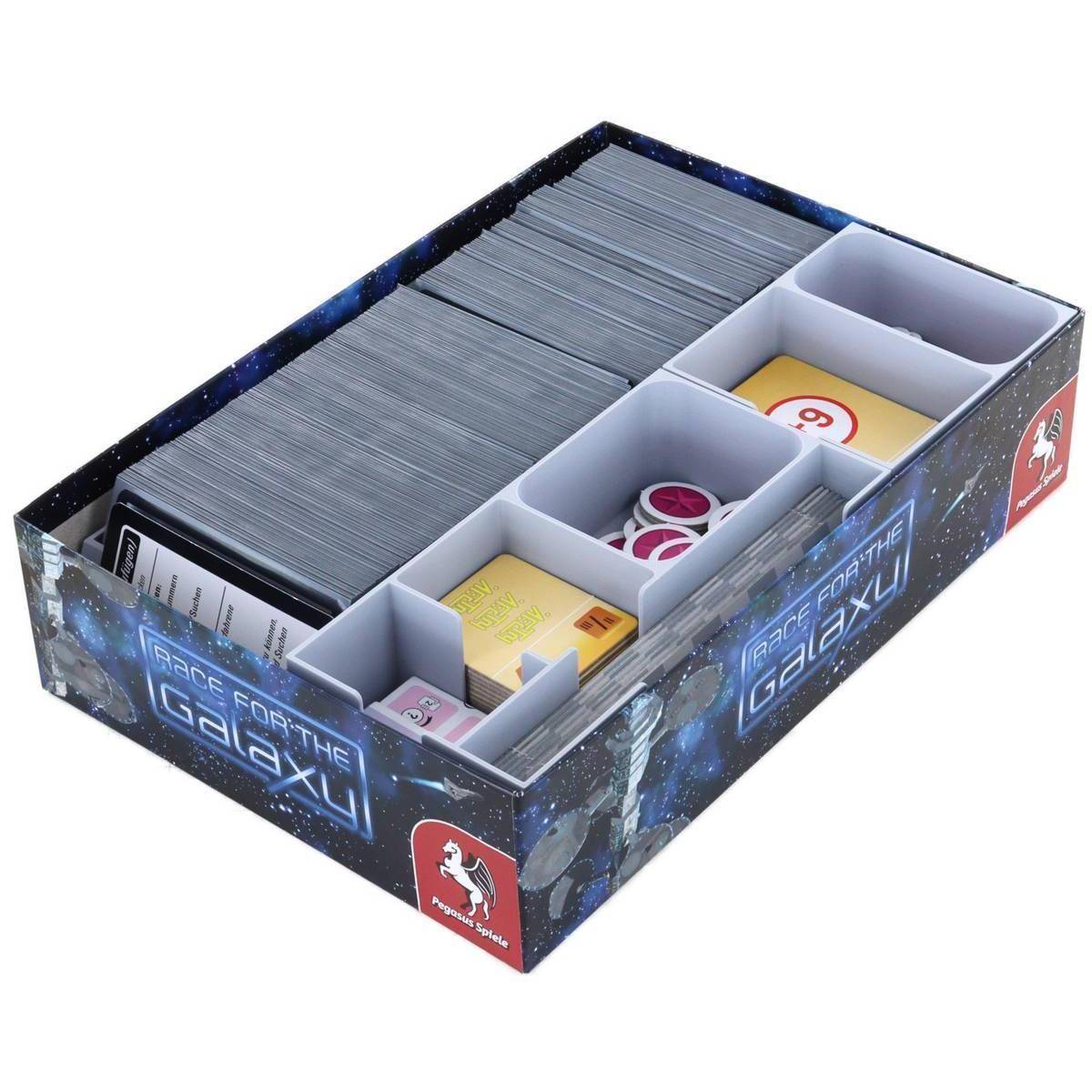 ORG228 - Feldherr Organizer Insert für Race for the Galaxy 3 Erweiterungen - Grundspielb
