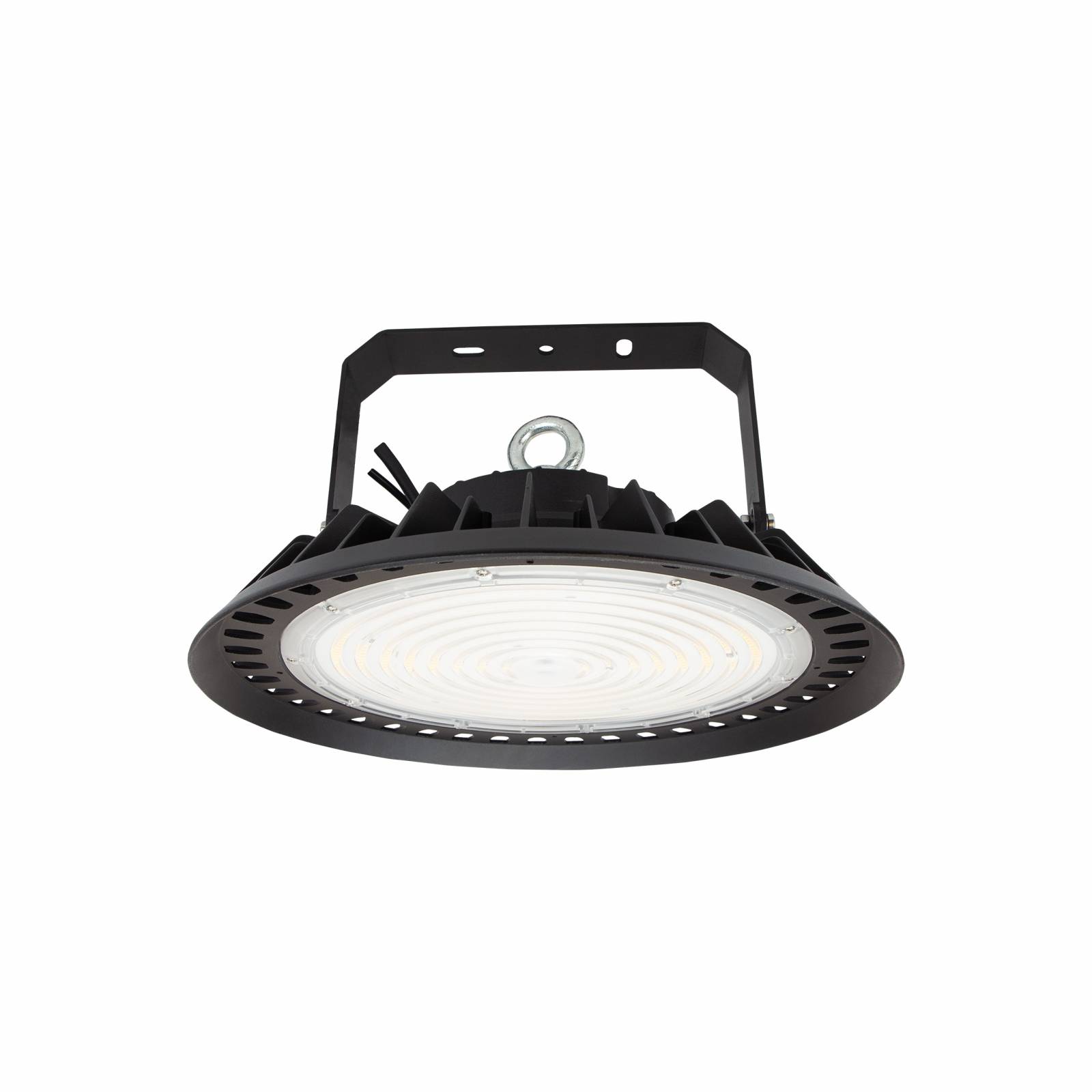 Spectrum LED PLATEO 3 HIGH BAY 200W Hallenleuchte 36000lm schwarz 90° 230V IP65 IK08 Neutralweiß 4000K DALI