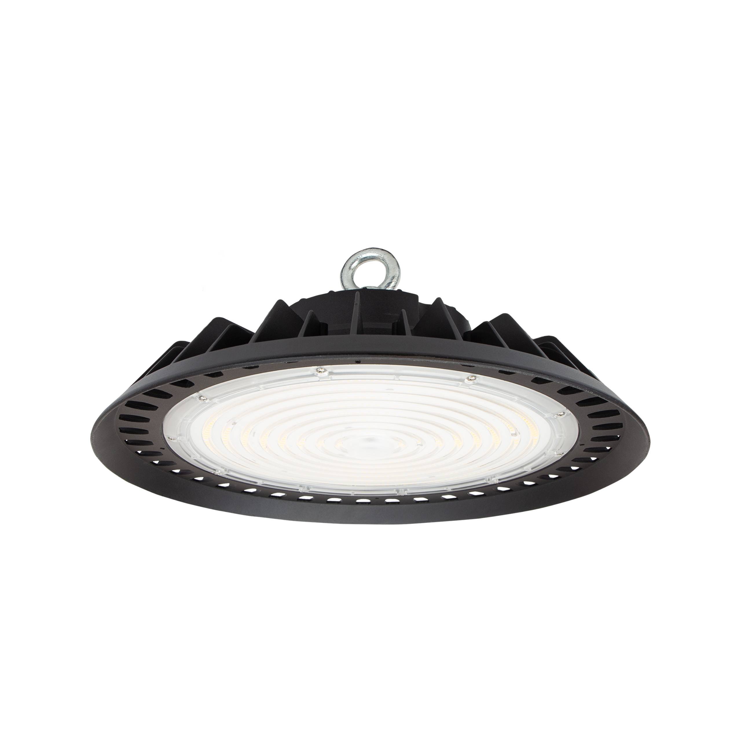 Spectrum LED PLATEO 3 HIGH BAY 200W Hallenleuchte 36000lm schwarz 90° 230V IP65 IK08 Neutralweiß 4000K DALI