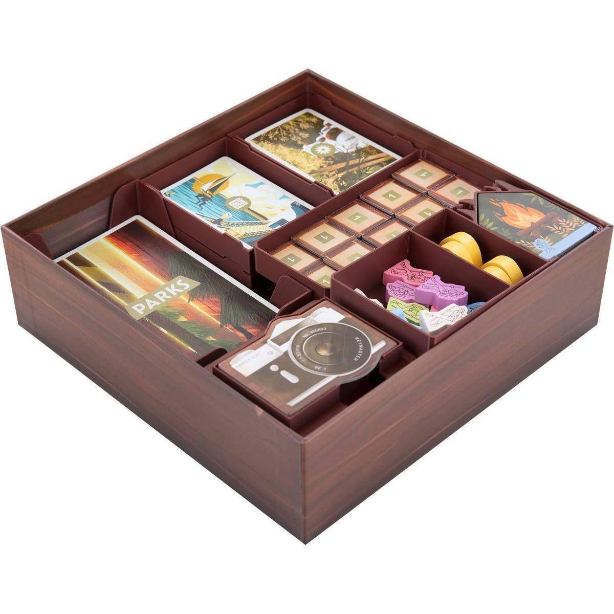 ORG207 - Feldherr Organizer Insert für Parks (Karten ohne Schutzhüllen) - Grundspielbox