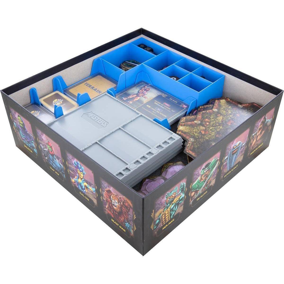 3D87SET - Feldherr Organizer Insert für Masters of the Universe: The Board Game - Clash fo