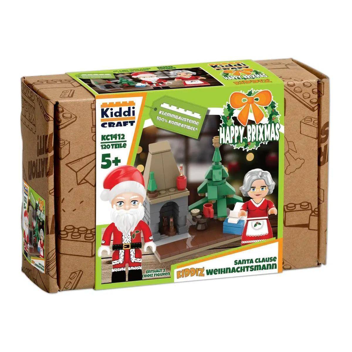 KIC01412 - Kiddicraft KC1412 KIDDIZ Figuren-Pack: Weihnachtsmann