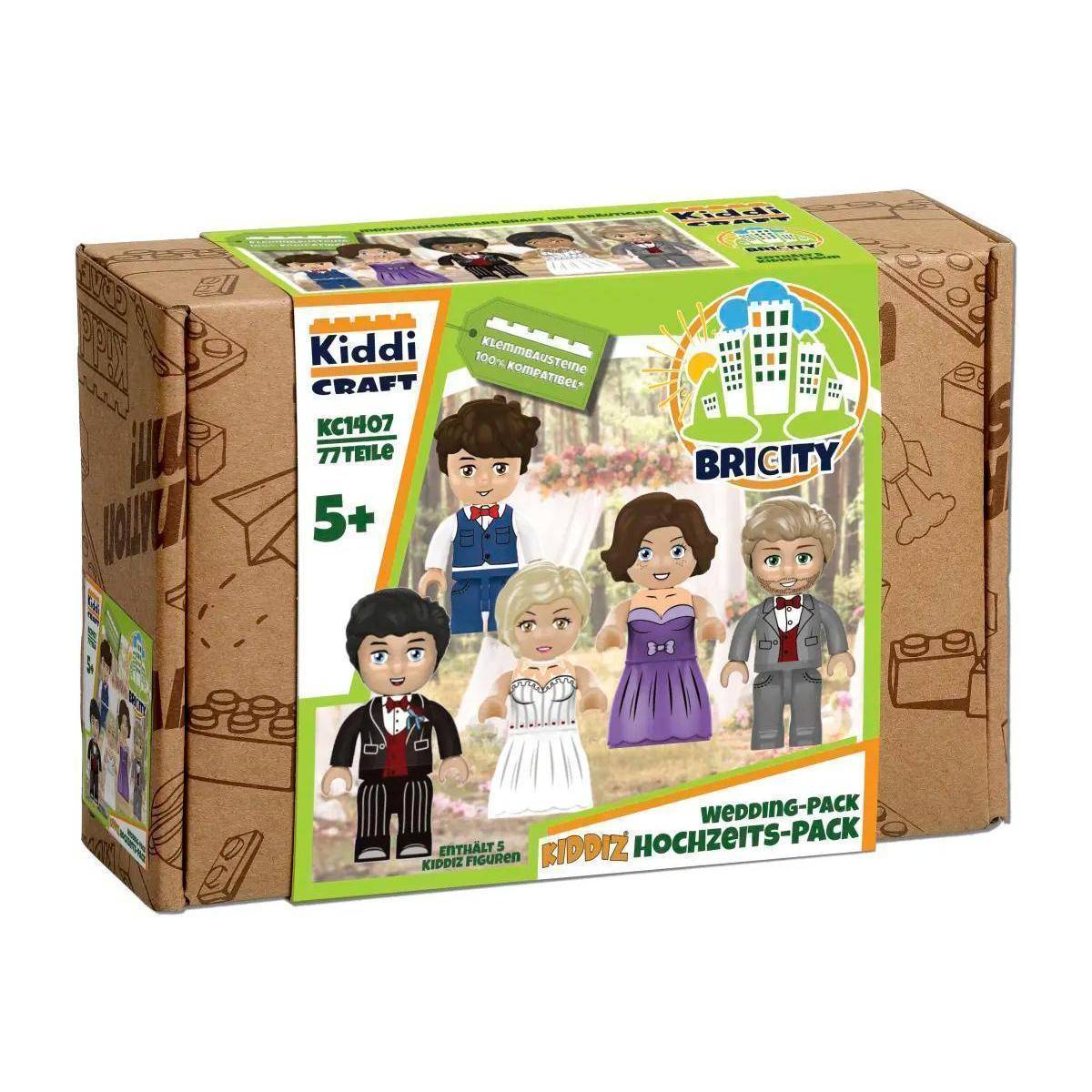 KIC01407 - Kiddicraft KC1407 KIDDIZ Figuren-Pack: Hochzeit
