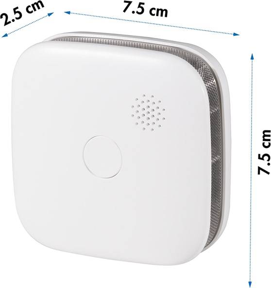 LogiLink Rauchmelder> 85dB photoelektrisch weiß