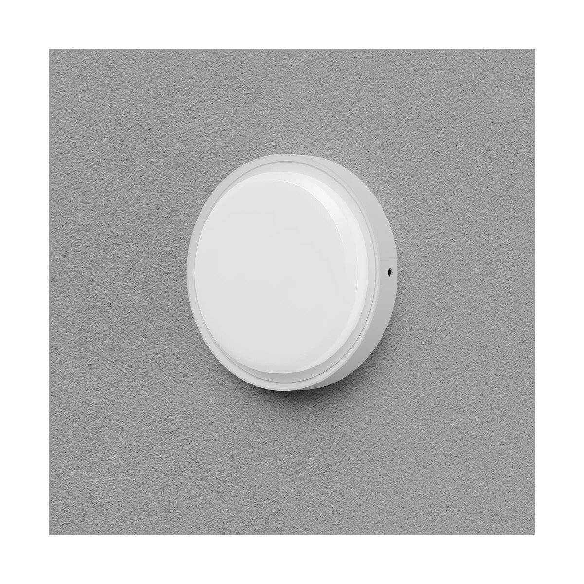 LED Außenbeleuchtung 18W Rund IP65 CCT 3 Farbstufen Weiß