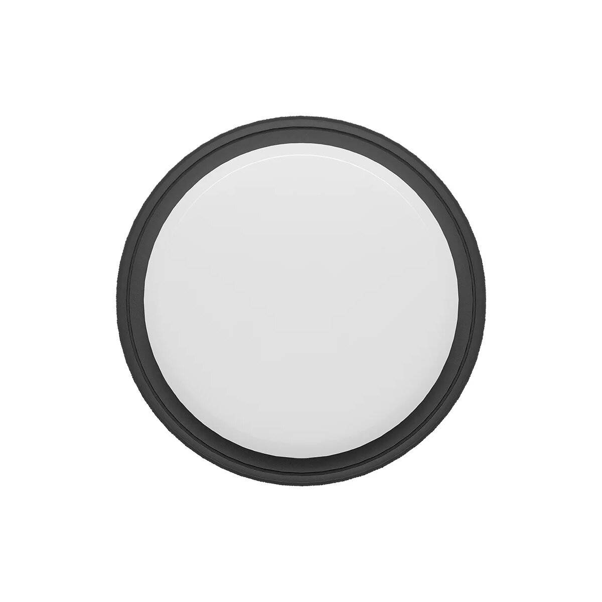 LED Außenbeleuchtung 18W Rund IP65 CCT 3 Farbstufen Schwarz