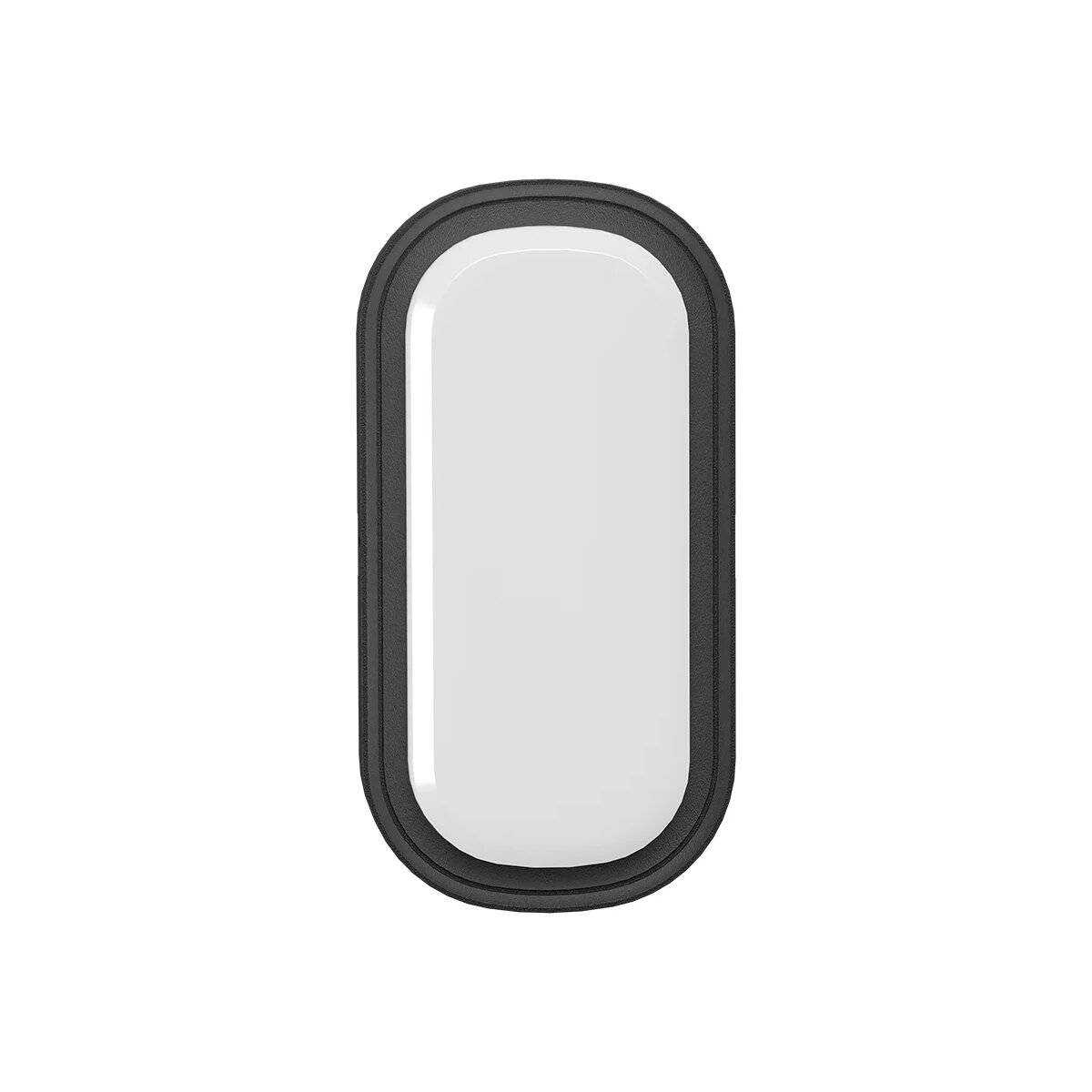 LED Außenbeleuchtung 18W Oval IP65 CCT 3 Farbstufen Schwarz