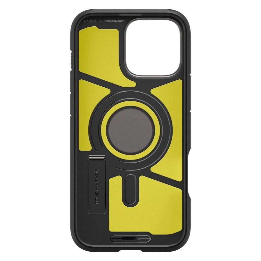 Spigen Tough Armor MagSafe-Hülle Ständer iPhone 16 Pro – Rotguss