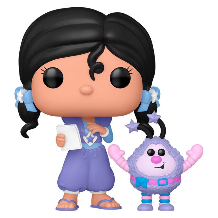 Regina Regenbogen POP! & Buddy Vinyl Figur Indigo Doll & Hammy 9 cm
